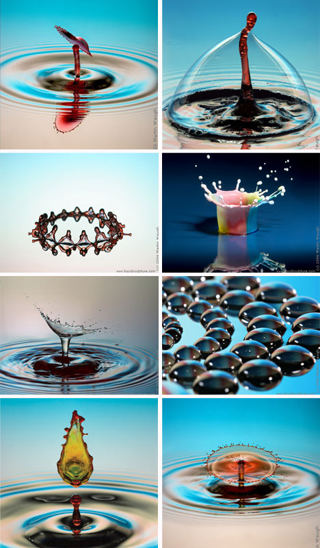 martin waugh liquid sculpture Art vertising 