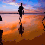 Seaside-reflection-photography