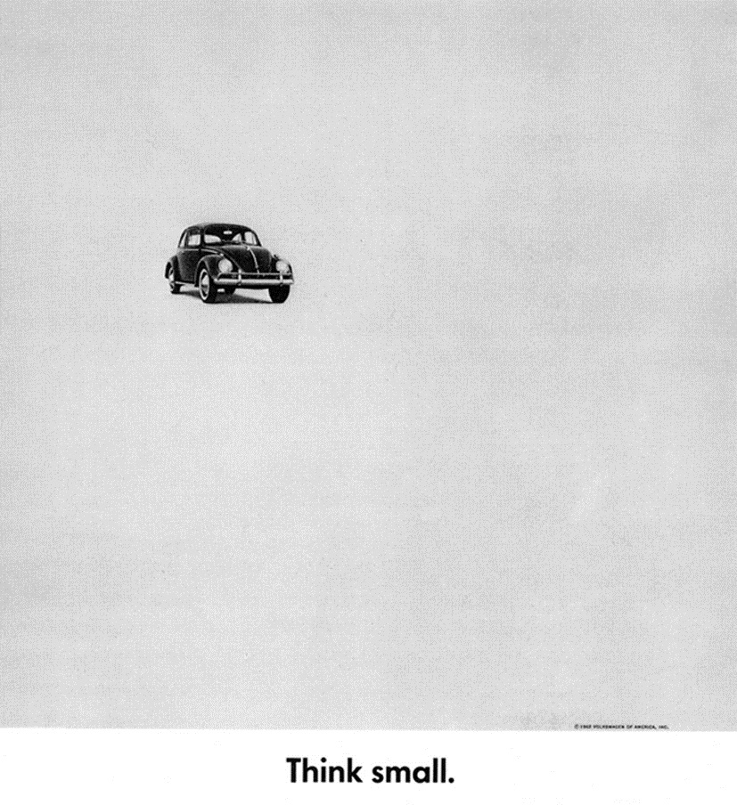 VW ThinkSmall1 The Best Small Ad Agency in Seattle